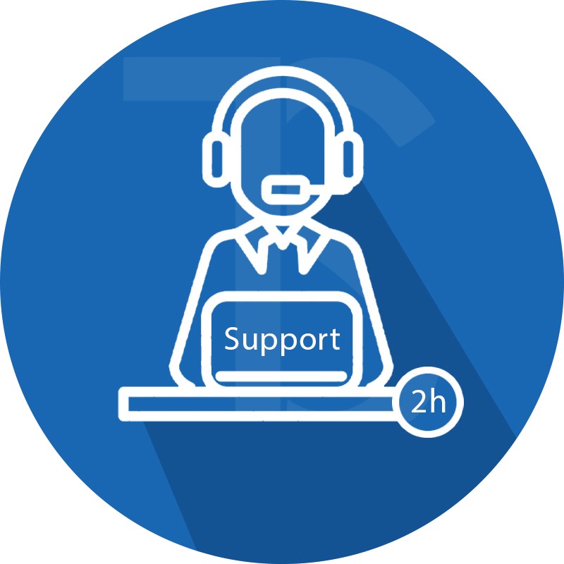 بسته خدمات پشتیبانی وب سایت E-Support مدت 2 ساعت درماه-سالانه